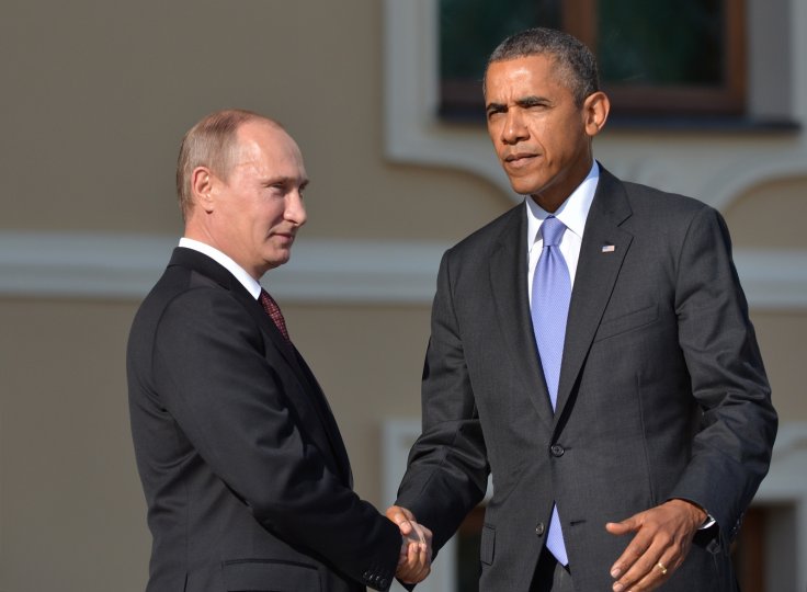 Putin and Obama. (Getty)